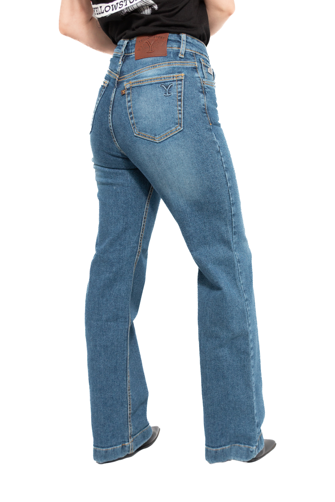 Foto 4 pulgar | Jeans Yellowstone Wide Dutton doublestoned