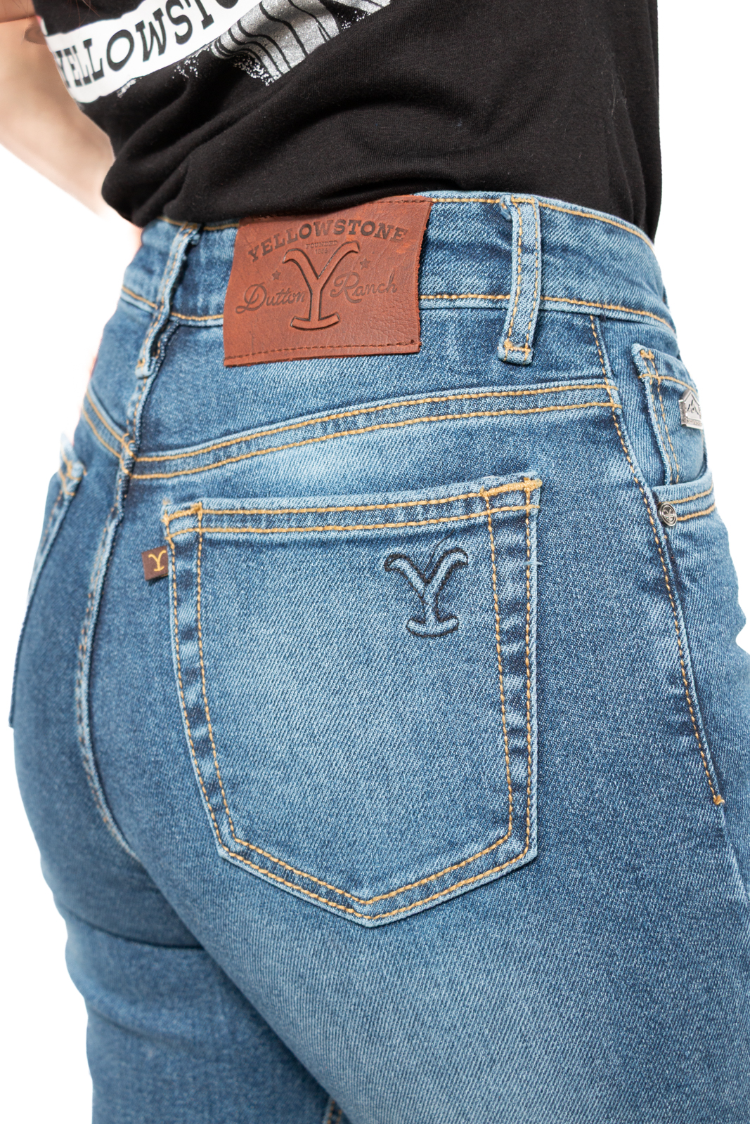 Foto 7 pulgar | Jeans Yellowstone Wide Dutton doublestoned