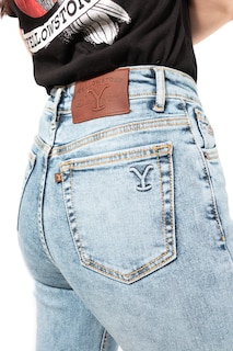 Foto 6 | Jeans Yellowstone Wide Dutton acid Wash