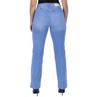 Foto 2 | Pantalón Recto Britos Jeans Mujer Mezclilla 025812