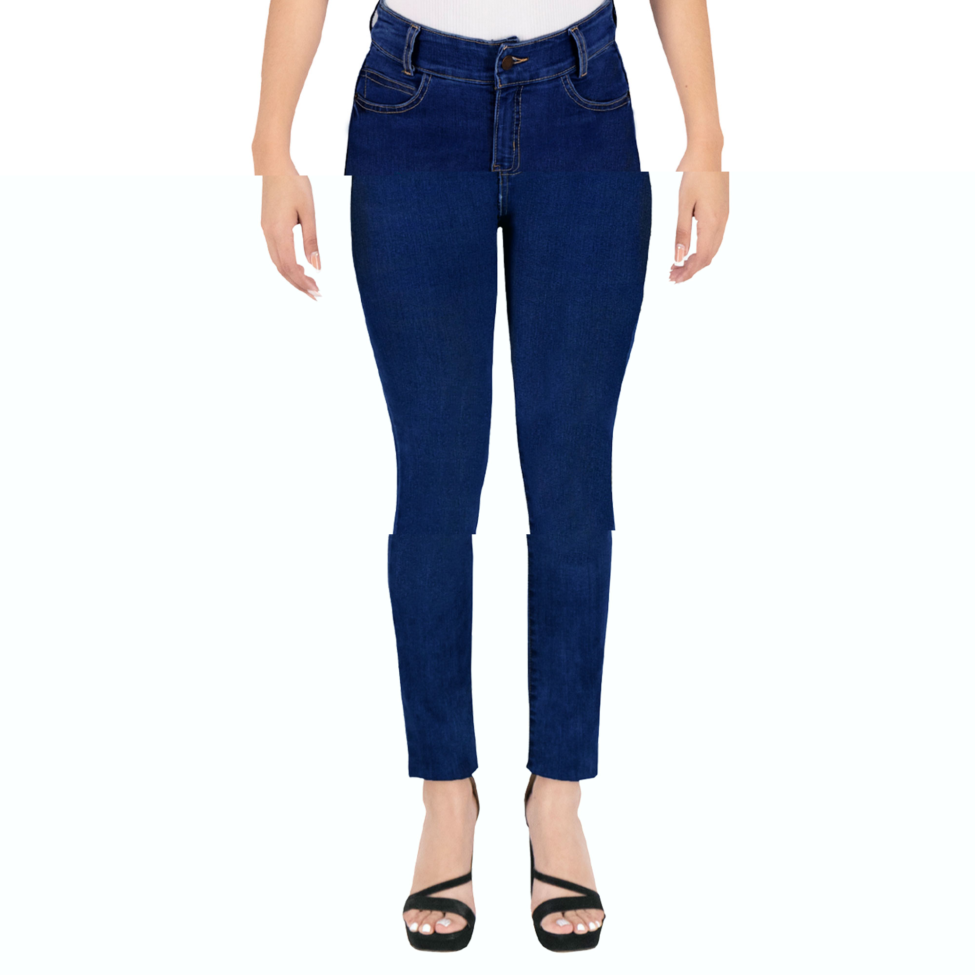Foto 2 pulgar | Pantalón Recto Britos Jeans Mujer Mezclilla 025706