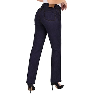 Foto 2 | Pantalón Recto Britos Jeans Mujer Mezclilla Azul 025711
