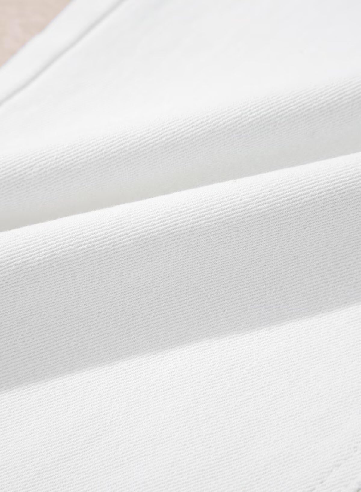 Foto 6 pulgar | Jeans Astylish Para Mujer  Cintura Alta  Pierna Ancha  Mezclilla Blanca - Venta Internacional.