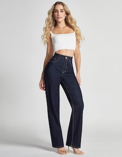 Foto 6 | Jeans Mujer Recto Cintura Super Alta 0075indi Seven Jeans