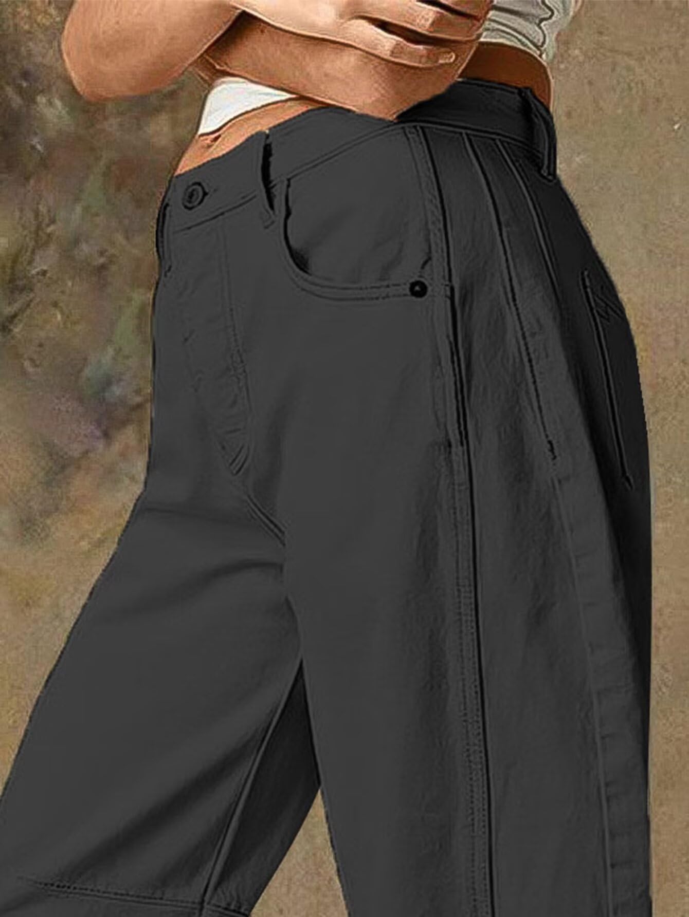 Foto 4 pulgar | Jeans Flamingals Para Mujer  Cintura Media  Corte Recto  Talla M - Venta Internacional.