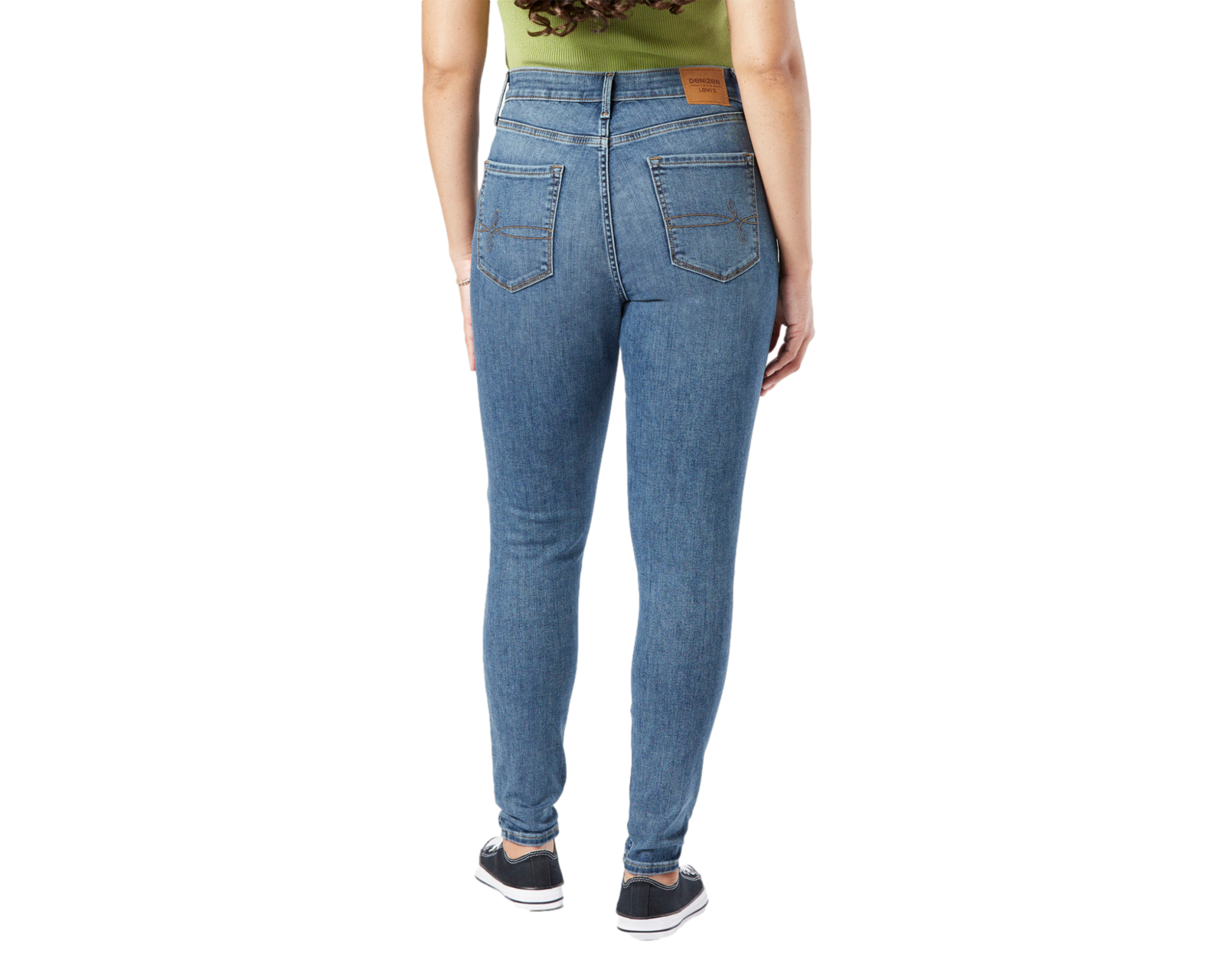 Foto 4 pulgar | Jeans Sculpting Ultra High-rise Super Skinny Denizen 59810-0017 color Azul