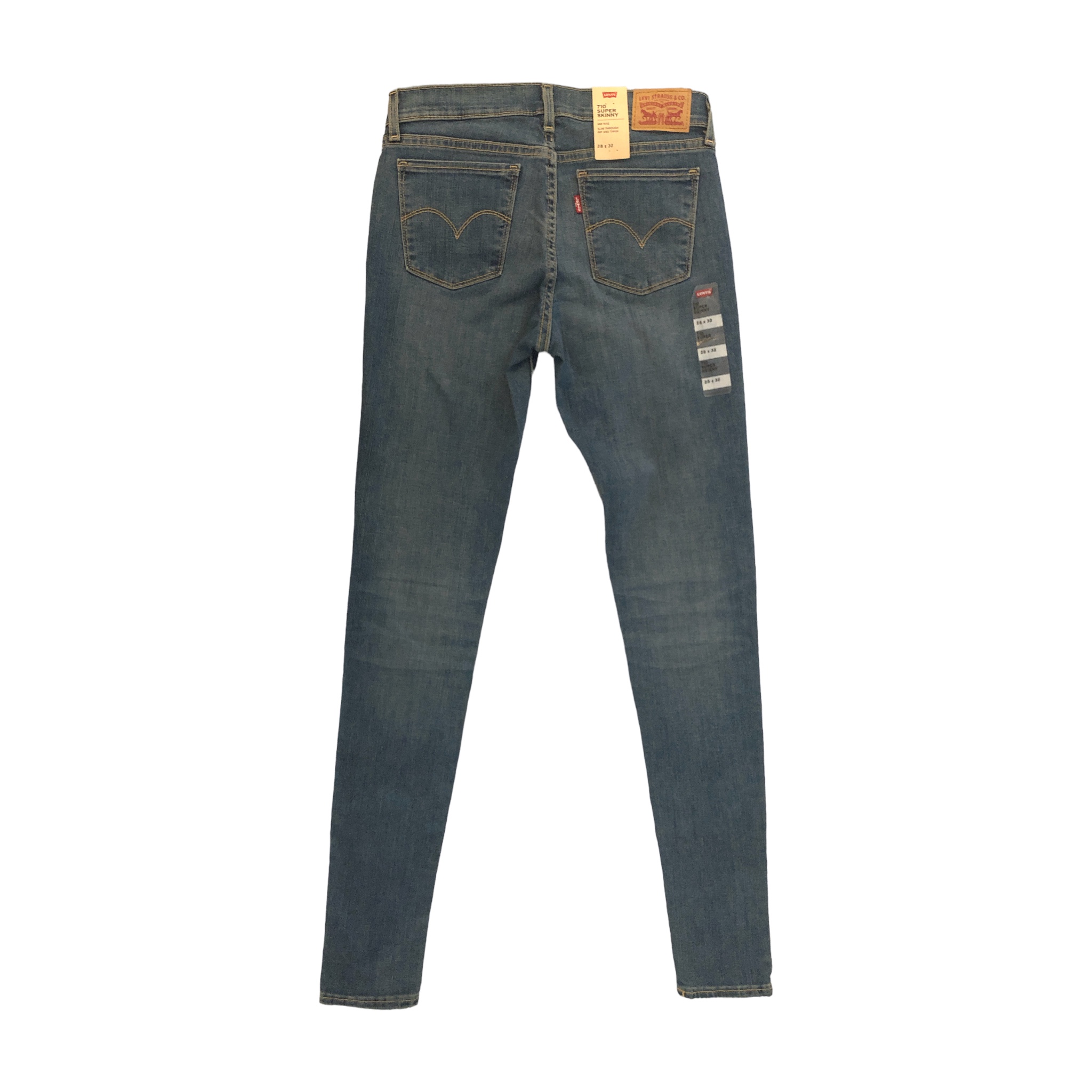 Foto 7 | Pantalón 710 Super Skinny Mid Rise Levi´s para Mujer