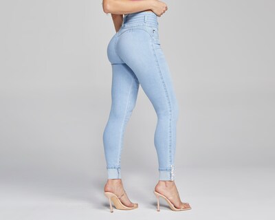 Foto 2 | Jeans Mezclilla Mujer Super Skinny Colombiano Push Up Buenissima Seven Jeans