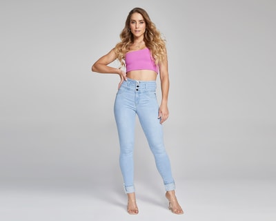 Foto 3 | Jeans Mezclilla Mujer Super Skinny Colombiano Push Up Buenissima Seven Jeans