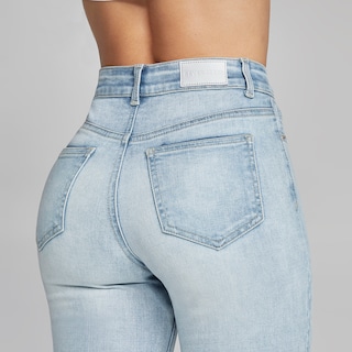 Foto 4 | Jeans Mujer Pantalon Super Skinny Cintura Alta Levanta Pompa Seven Jeans 4215stcl
