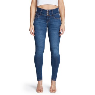 Foto 1 | Jeans Mujer Super Skinny Colombiano Push Up Buenissima Seven Jeans