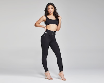 Foto 3 | Jeans Mujer Super Skinny Colombiano Push Up Buenissima Seven Jeans