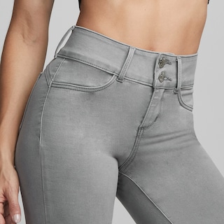 Foto 3 | Jeans Super Skinny Mujer Push Up Seven Jeans 1170gris