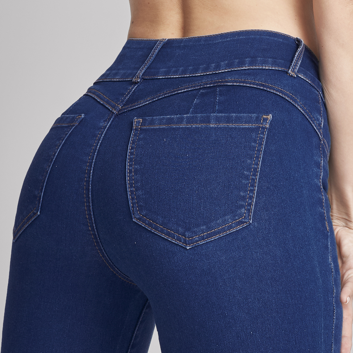 Foto 4 pulgar | Jeans Mujer Super Skinny Push Up Cintura Alta 1170stme