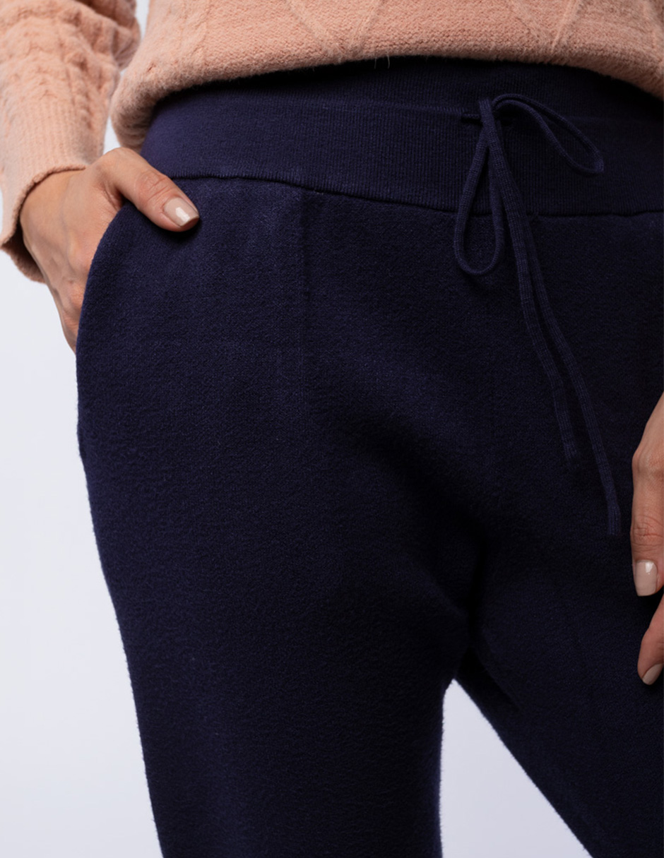 Foto 4 pulgar | Jogger para Dama Generra Azul Nueva Temporada