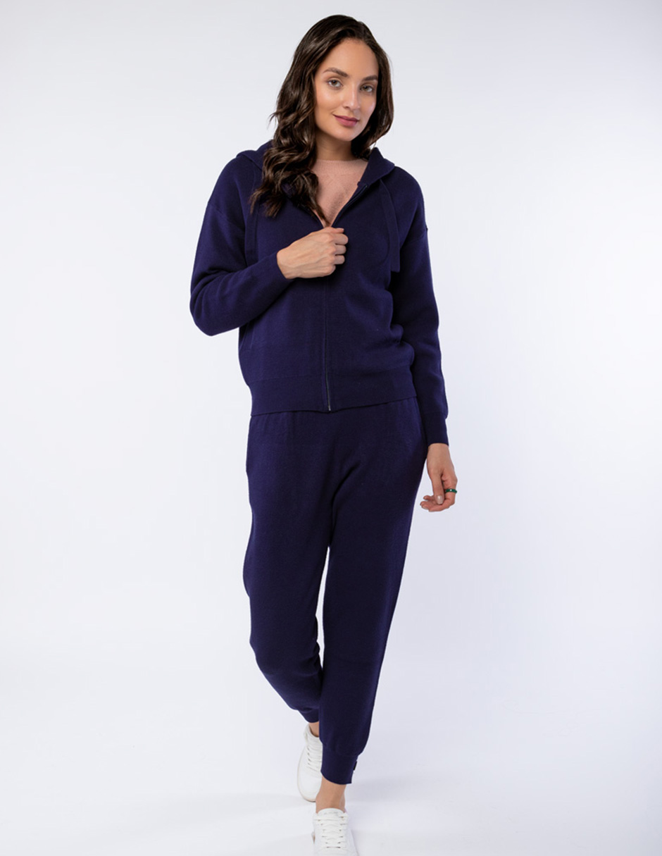 Foto 5 pulgar | Jogger para Dama Generra Azul Nueva Temporada