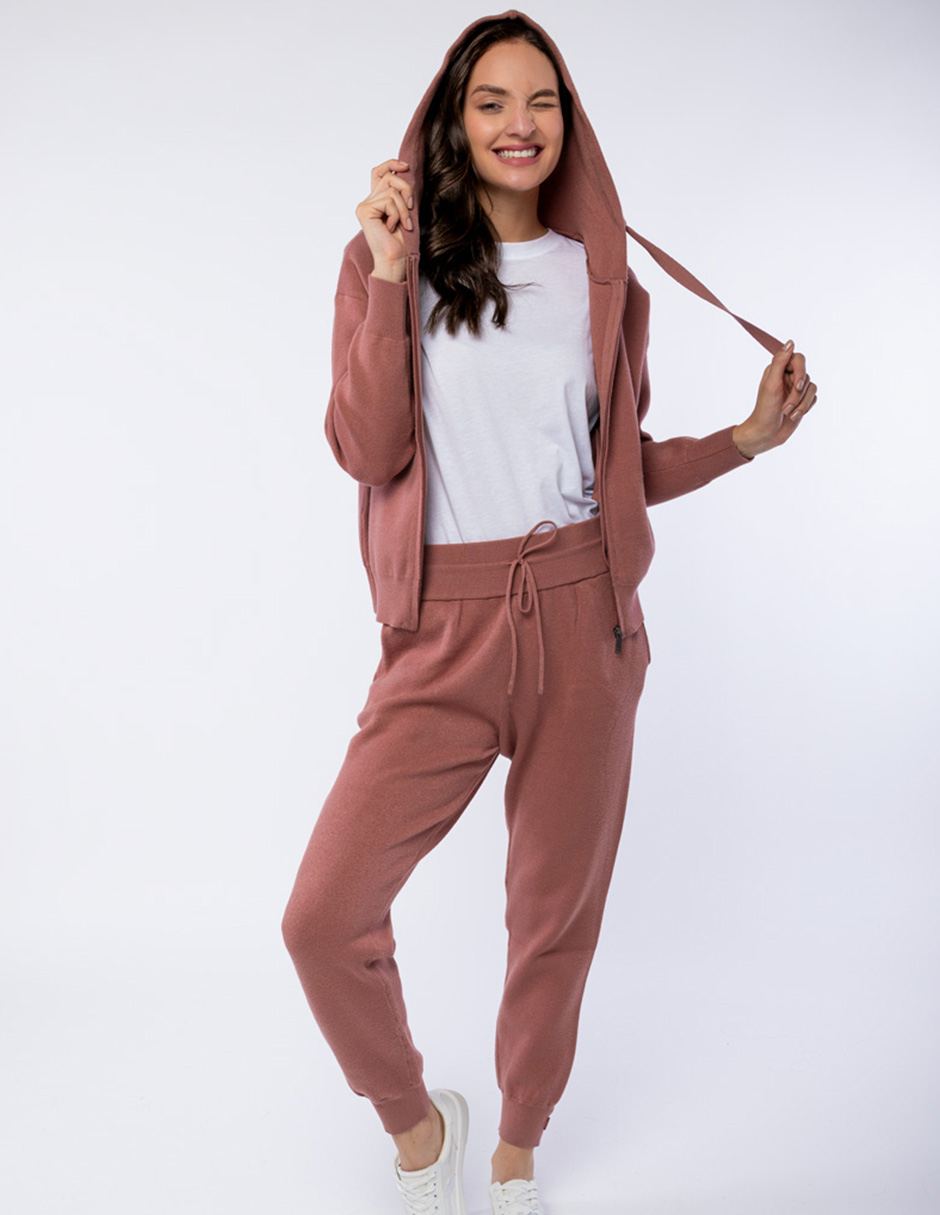 Foto 6 | Jogger Generra 325650 Rosa Nueva Temporada para Dama