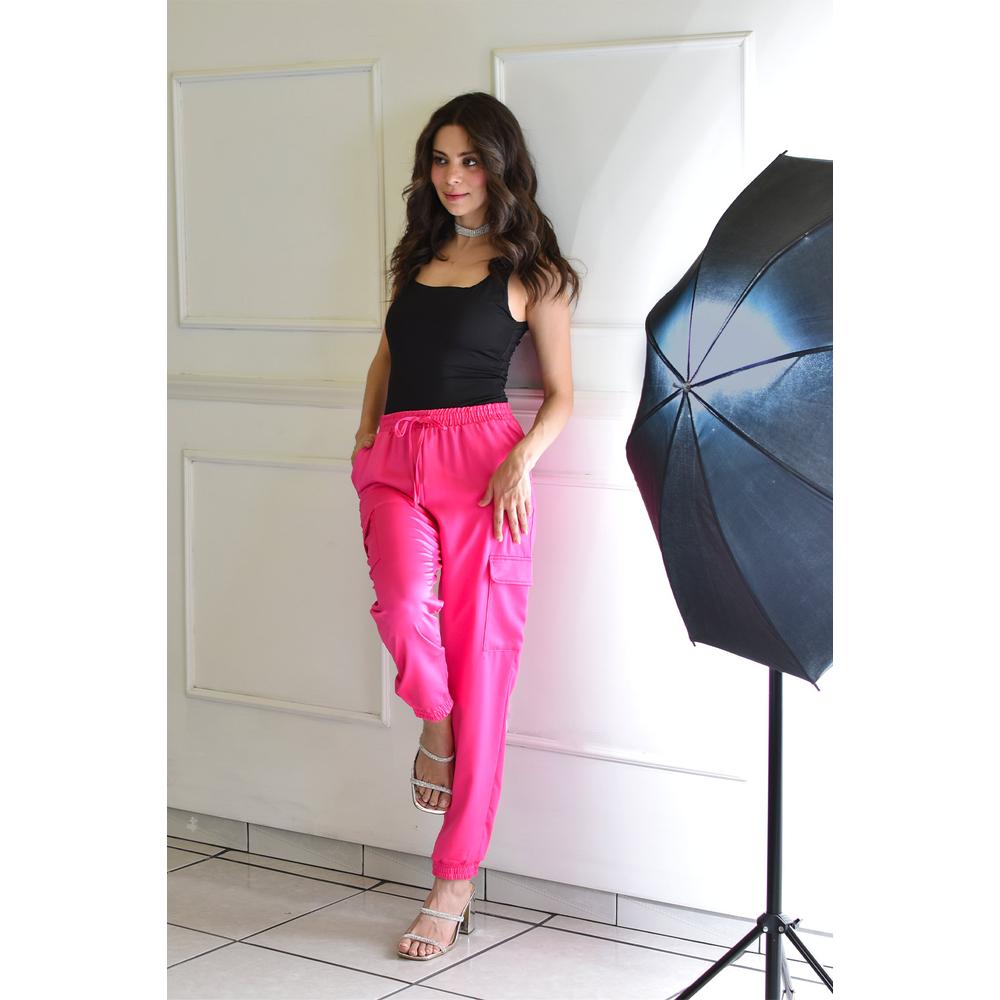 Foto 7 pulgar | Pantalón Jogger Roman Fashion Juvenil 40569 Fucsia