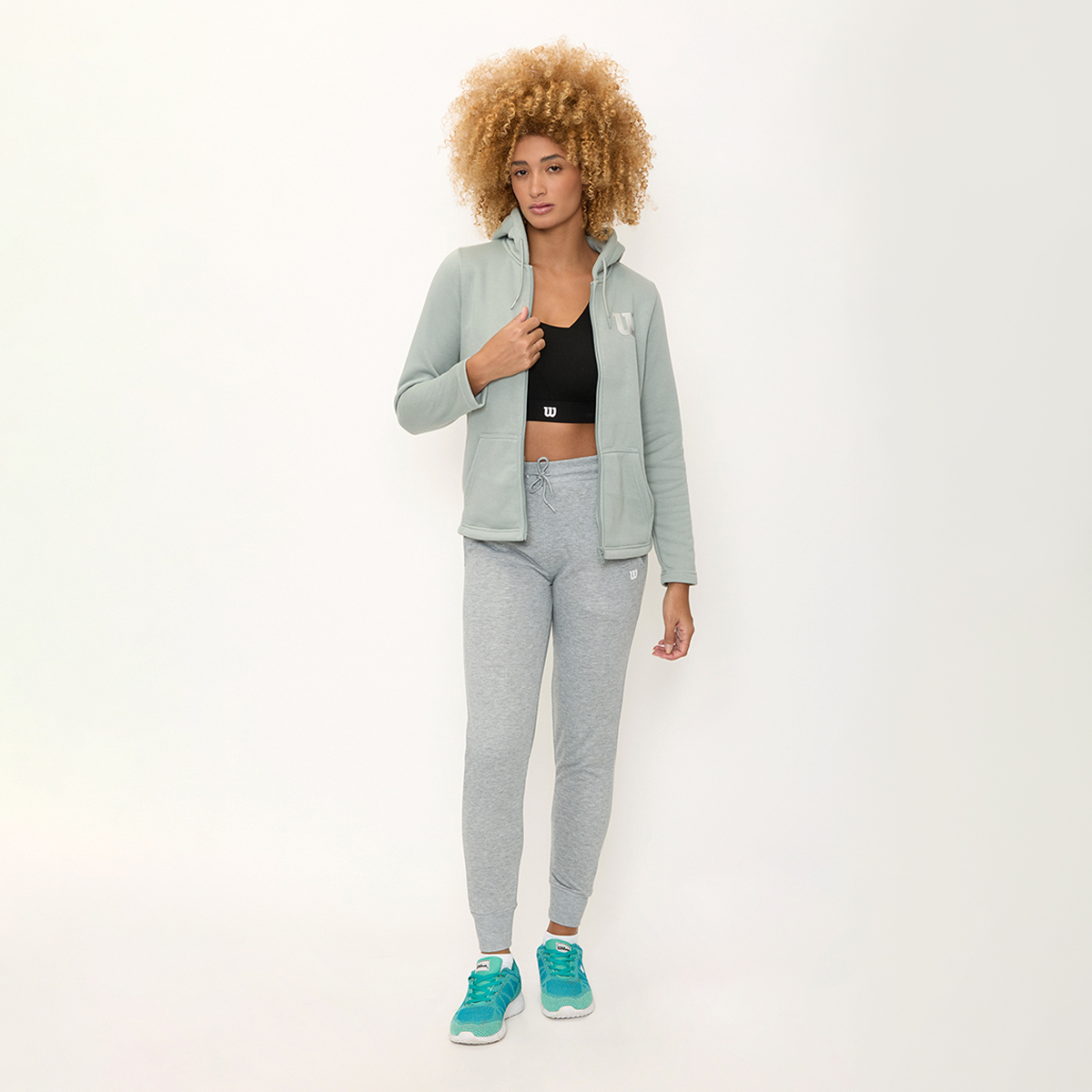 Foto 5 | Jogger Wilson French Terry Cómodo para Mujer