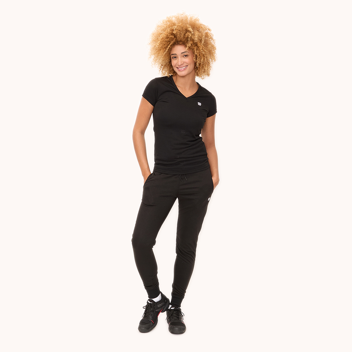Foto 6 pulgar | Jogger Wilson French Terry para Mujer
