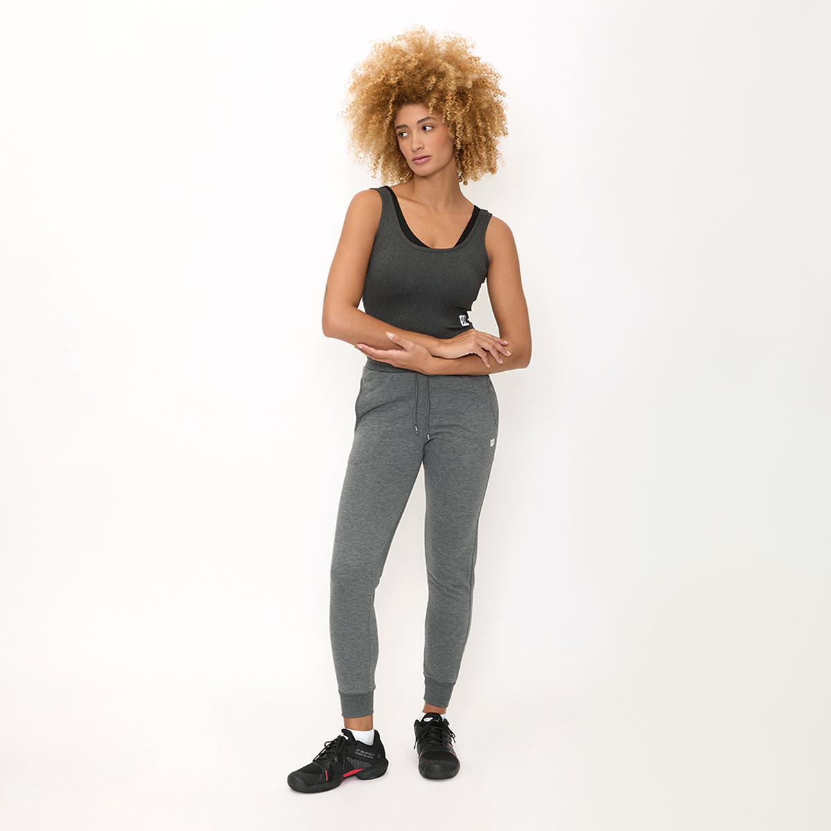 Foto 6 pulgar | Jogger Wilson French Terry Comodo Para Mujer