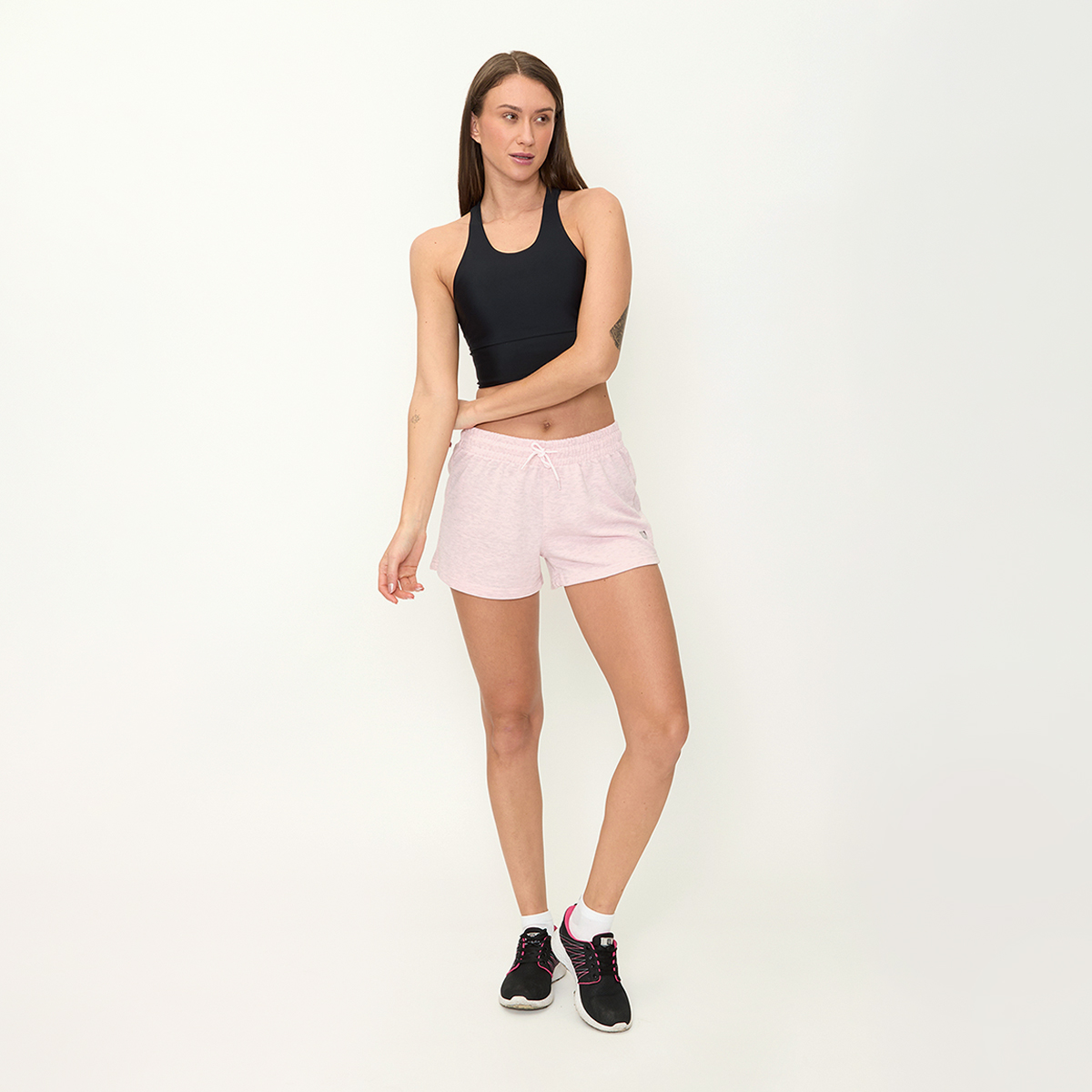 Foto 5 pulgar | Short Wilson French Terry para Mujer