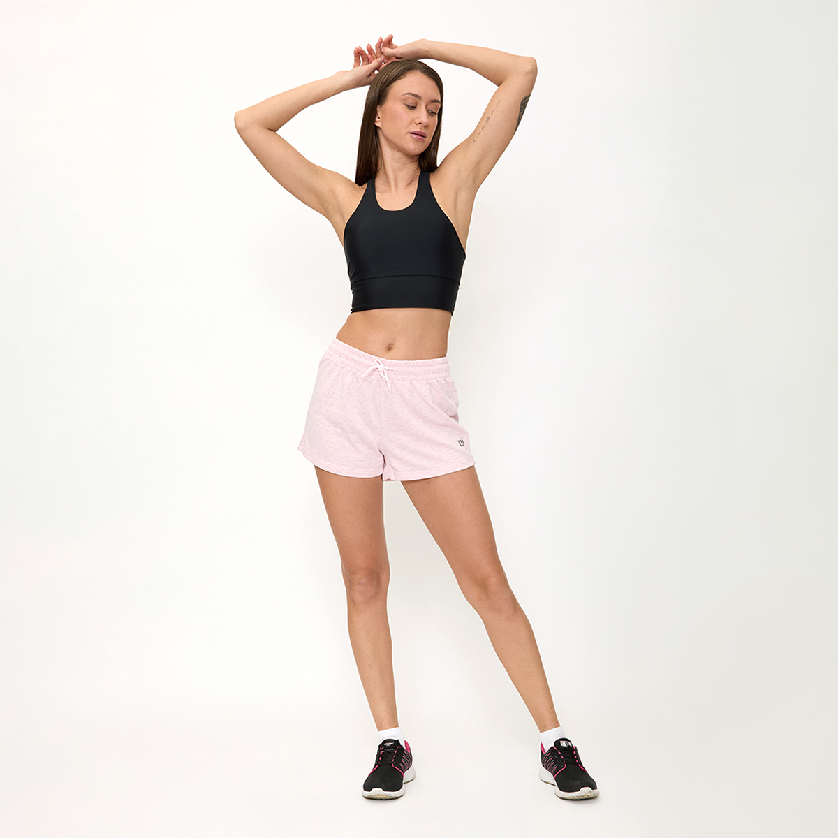 Foto 6 pulgar | Short Wilson French Terry para Mujer