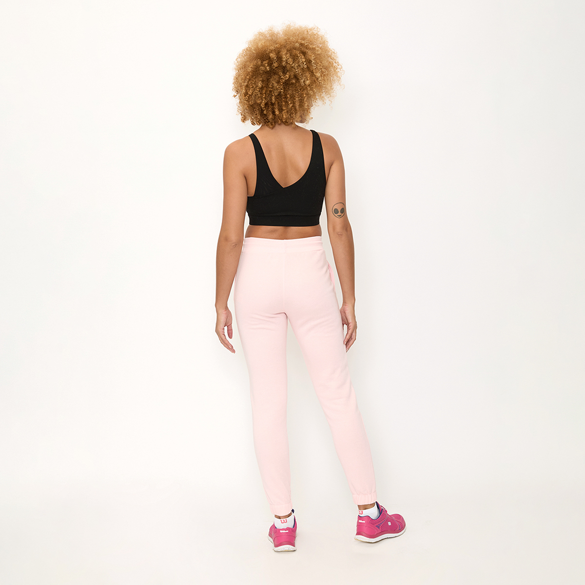 Foto 5 pulgar | Jogger Wilson Afelpado Para Mujer