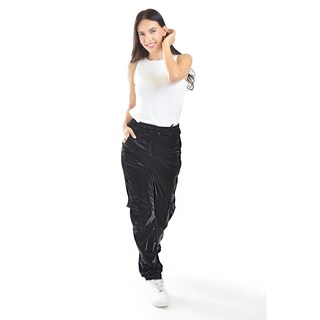 Foto 5 | Pantalon Jogger De Vinipiel Roman Fashion /tallas Extras, 27028 (negro) Negro