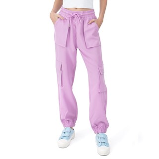Foto 1 | Pantalón Para Mujer Quarry Con Bolsas Laterales Amplio Con Resortes
