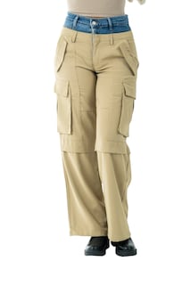 Foto 1 | Pantalon De Dama Tipo Cargo Jogger Estilo Urbano