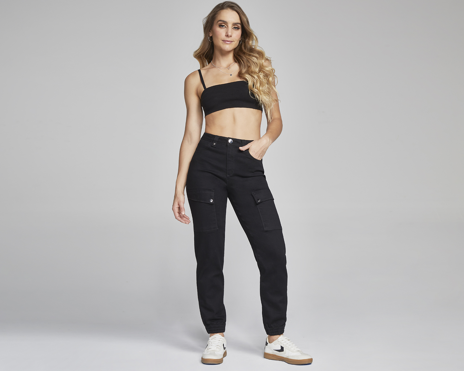 Foto 4 pulgar | Jeans Mezclilla Seven Jeans Jogger Push Up para Mujer