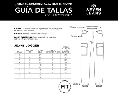 Foto 5 | Jeans Mezclilla Seven Jeans Jogger Push Up para Mujer