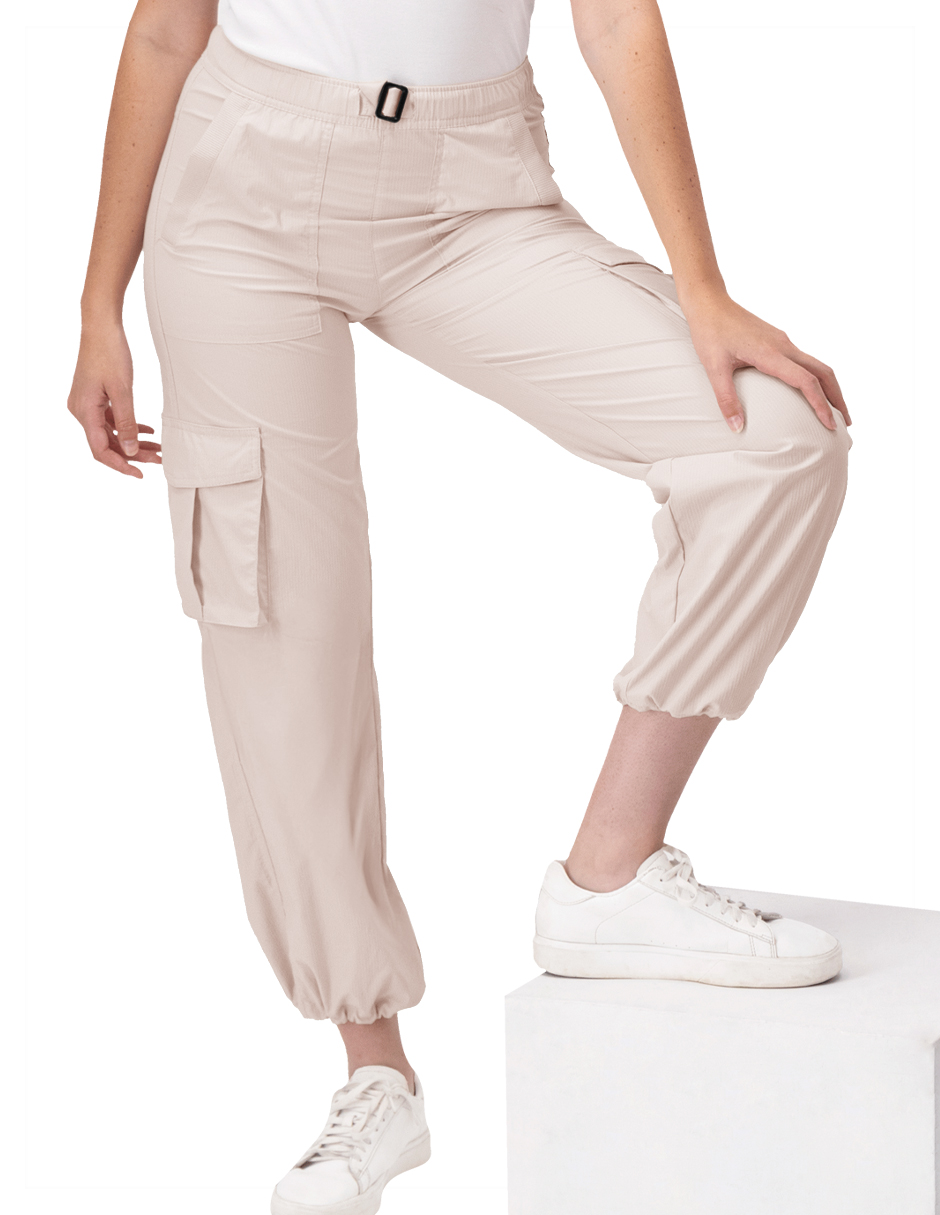 Foto 2 pulgar | Pantalon Jogger Villacrg-le2505 Mujer Roosevelt Moka