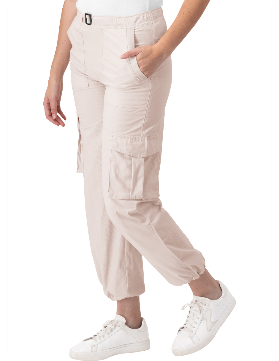 Foto 3 pulgar | Pantalon Jogger Villacrg-le2505 Mujer Roosevelt Moka