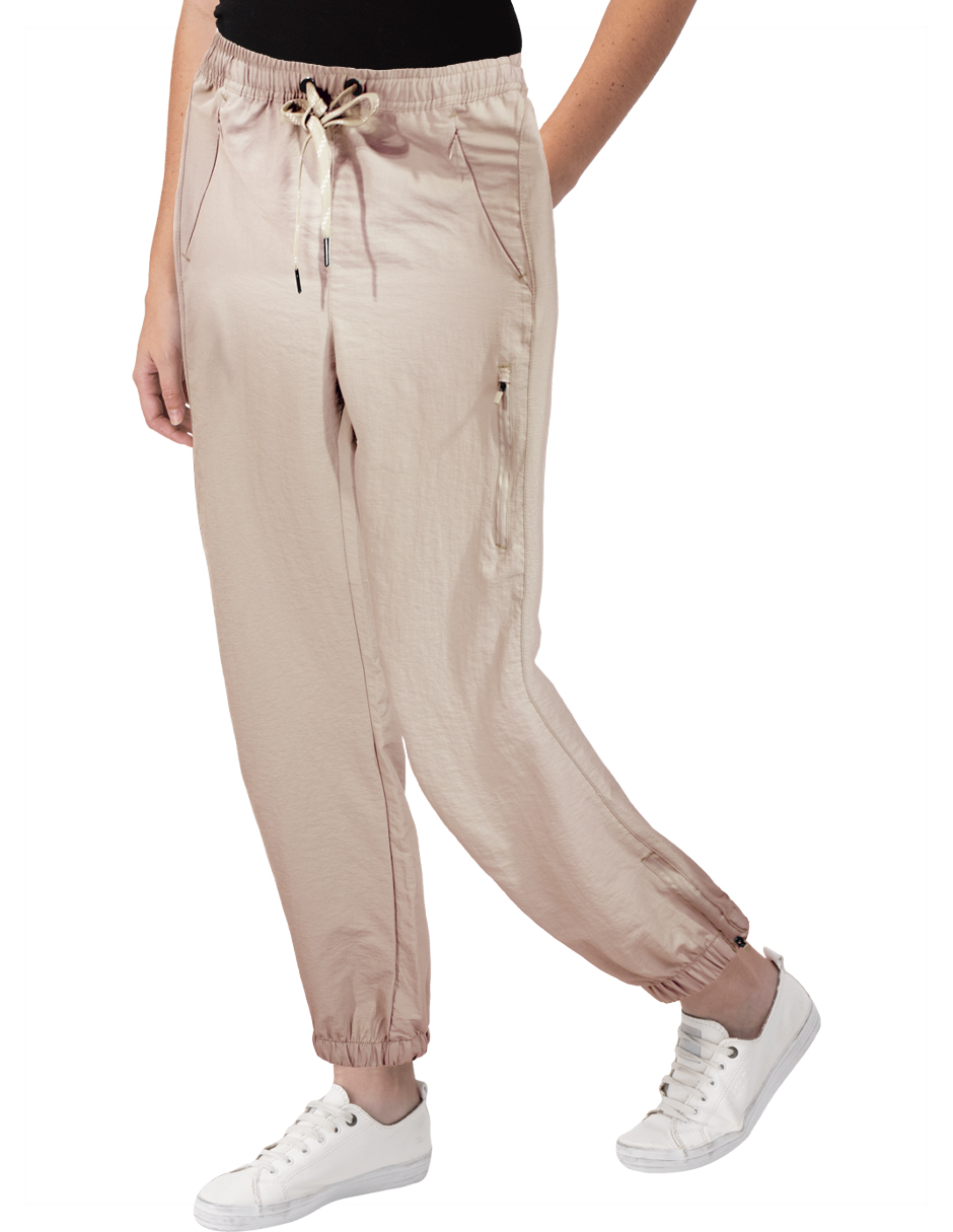 Foto 3 pulgar | Pantalon Jogger Villa-le2503 Mujer Roosevelt Beige