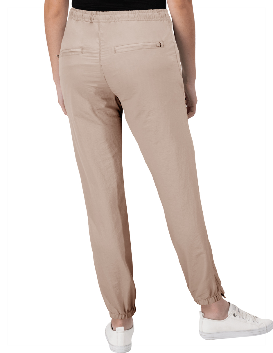 Foto 4 pulgar | Pantalon Jogger Villa-le2503 Mujer Roosevelt Beige