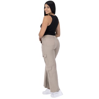 Foto 6 | Pantalón Cargo Britos Jeans Gabardina 024814 para Mujer