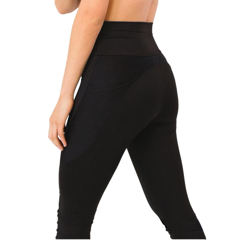 Foto 7 pulgar | Leggings con Bolsas Leven color Negro para Entrenamiento
