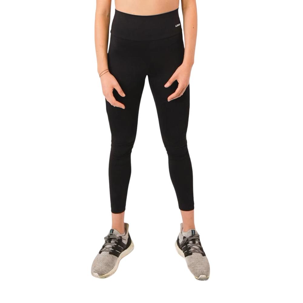 Foto 8 pulgar | Leggings con Bolsas Leven color Negro para Entrenamiento