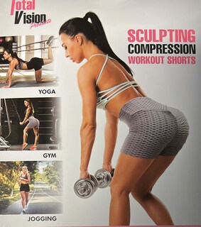 Foto 2 | Short Licra Con Compresion Para Mujer Tatys Fashion Levanta Gluteo