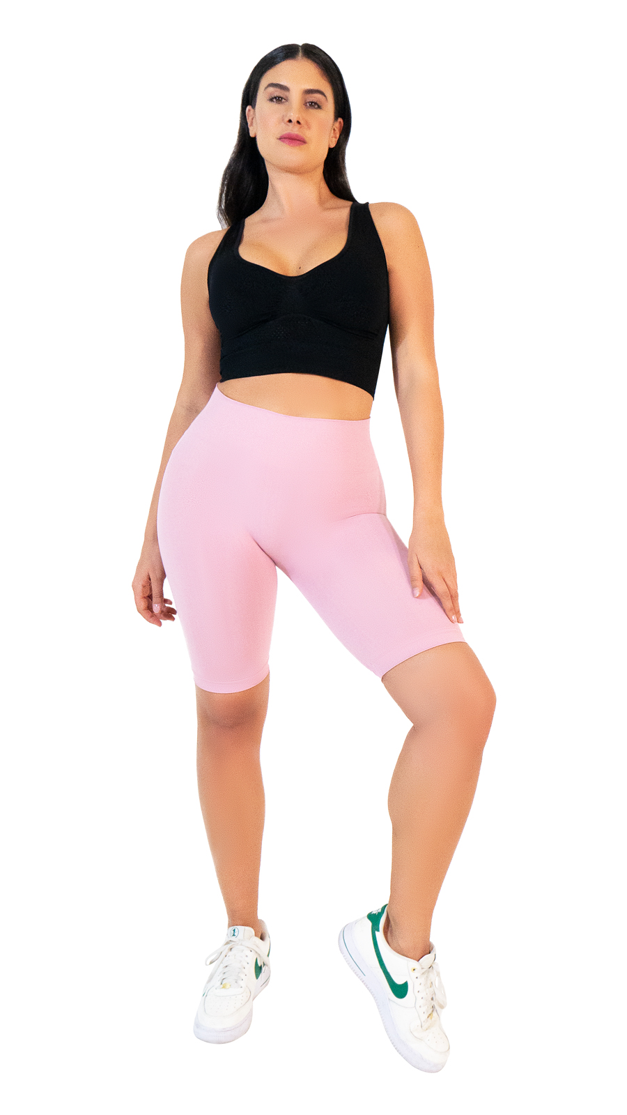 Foto 5 pulgar | Leggin Biker I Love Shape de Entrenamiento de Control Rosa 6015 T