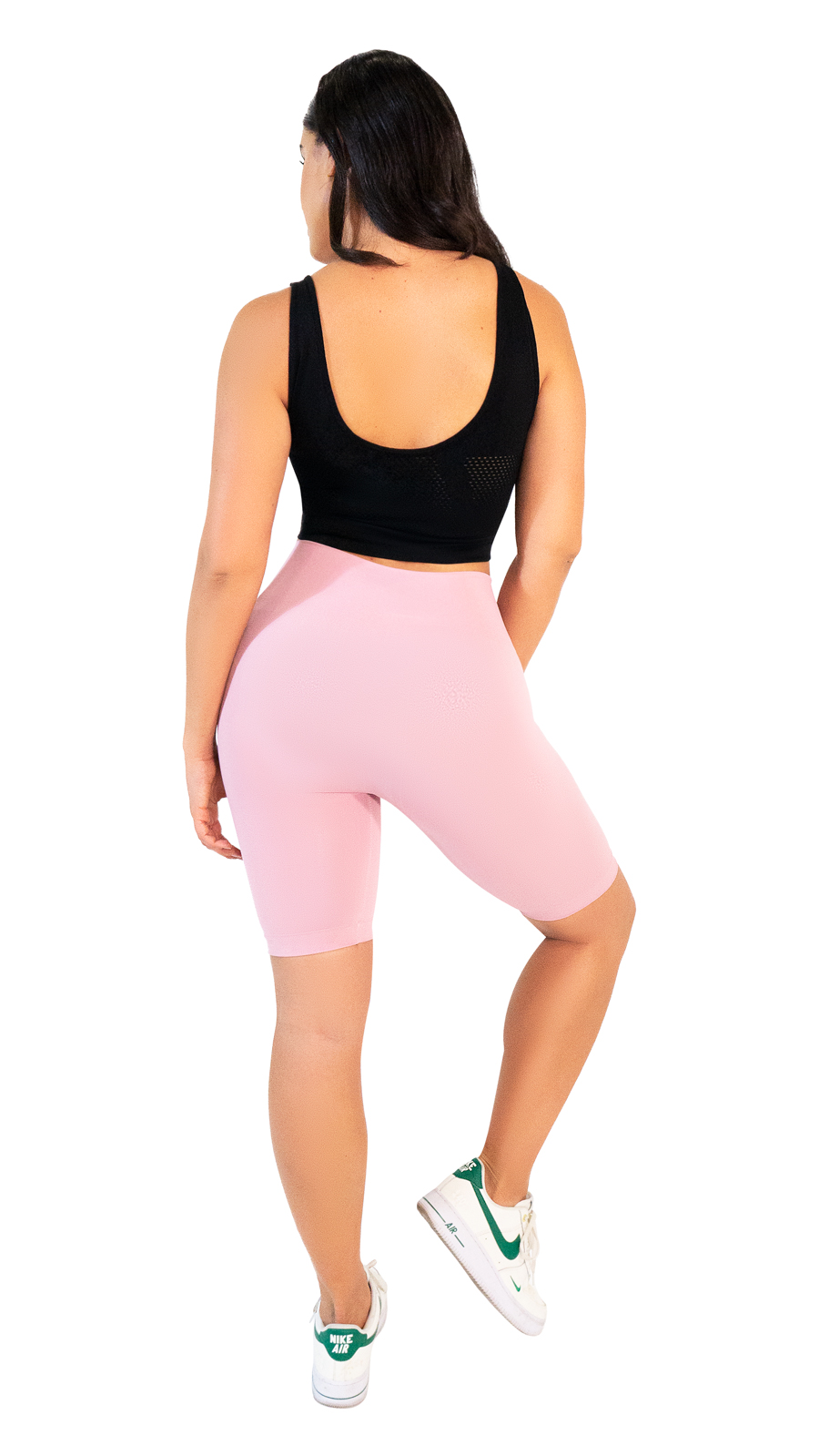 Foto 8 pulgar | Leggin Biker I Love Shape de Entrenamiento de Control Rosa 6015 T