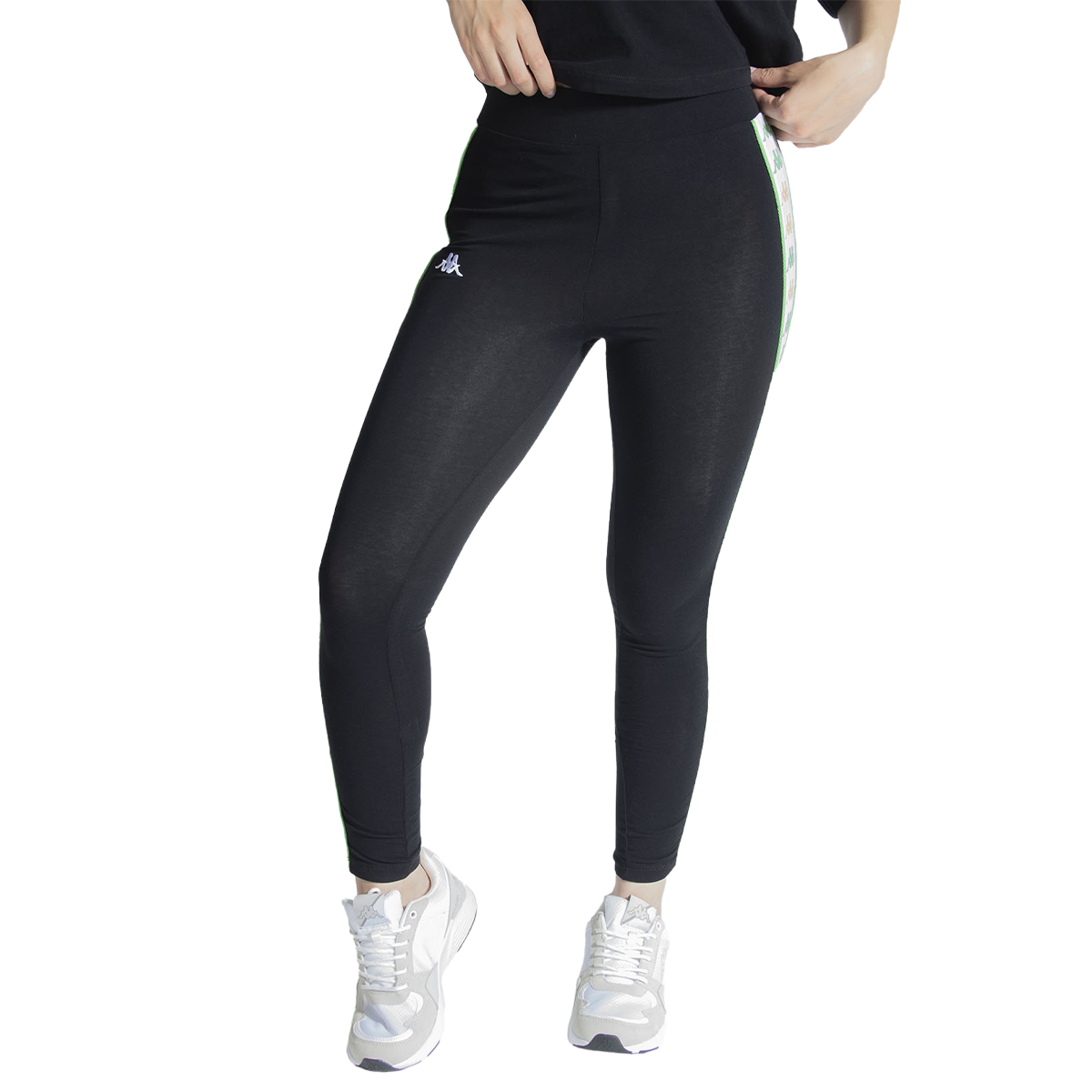 Leggings Kappa color Negro para Mujer