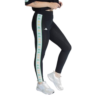 Foto 5 | Leggings Kappa color Negro para Mujer