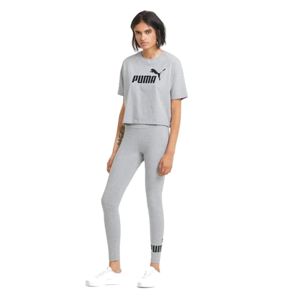 Foto 6 pulgar | Legging Puma Ess Logo 586832-04 Gris para Mujer