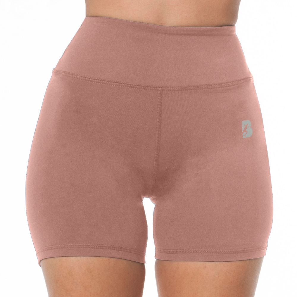Foto 2 pulgar | Leggins Biker Short Black Secret Rosa