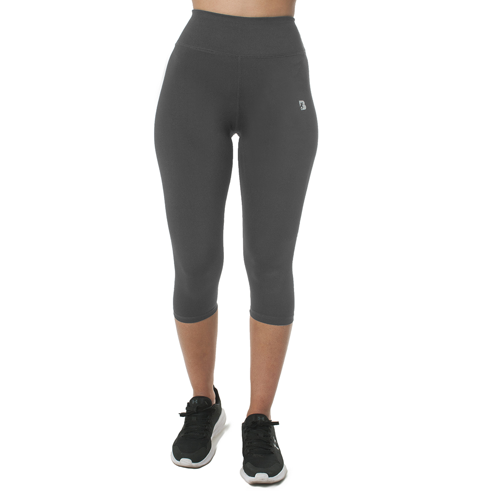 Foto 2 pulgar | Leggings Black Secret color Gris para Mujer