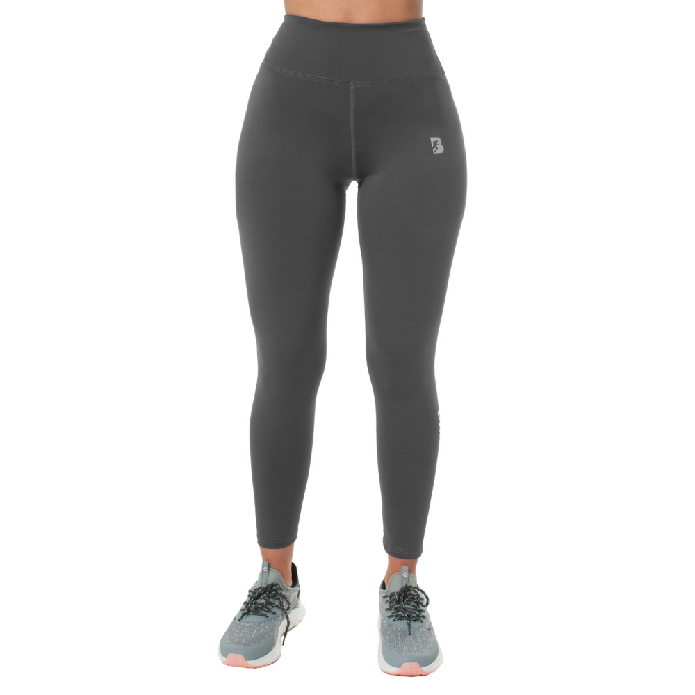 Foto 2 pulgar | Leggings Black Secret color Gris para Mujer