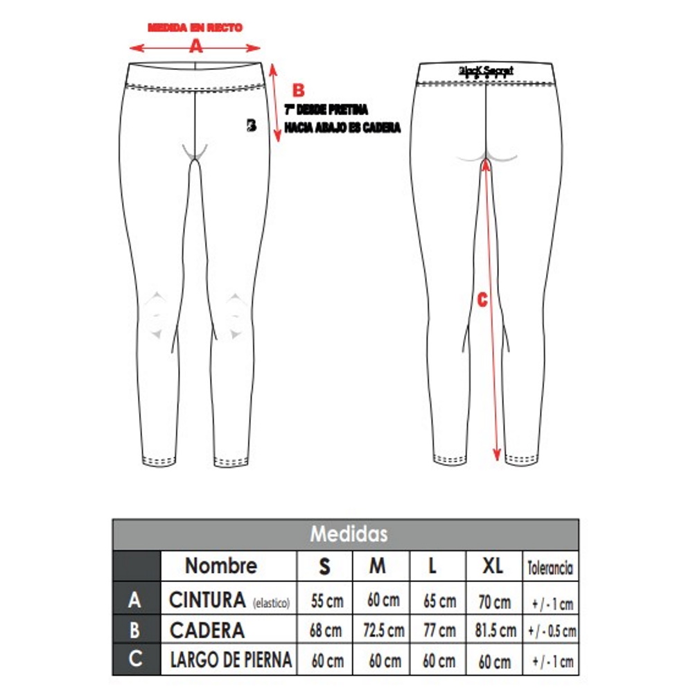 Foto 3 pulgar | Leggings Black Secret color Gris para Mujer